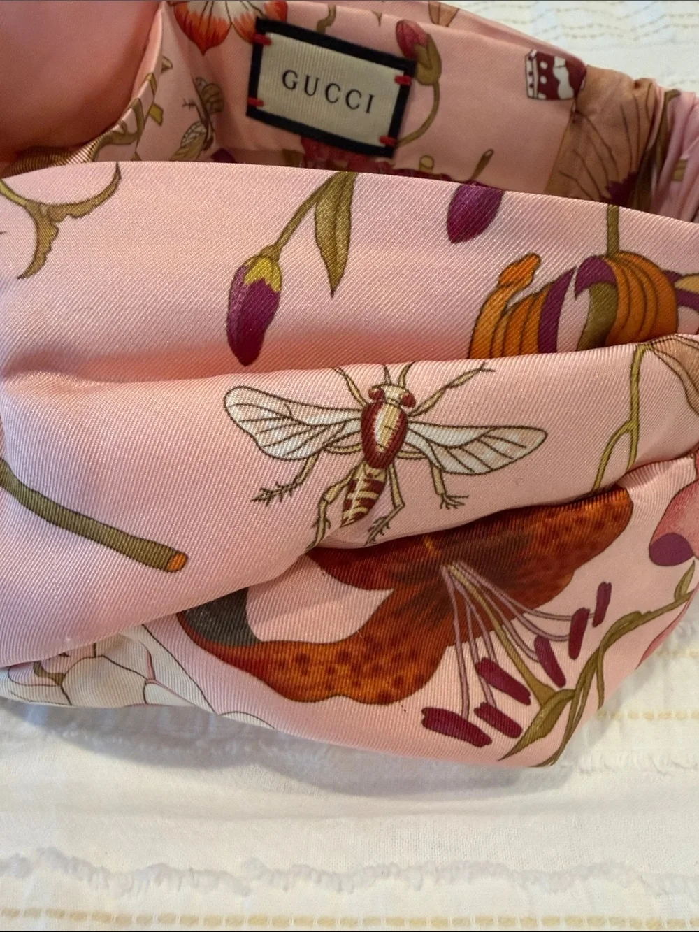 Gucci designer silk